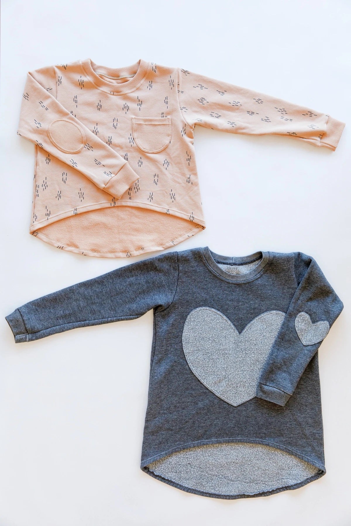 Mini Briar Sweater and T-shirt - 2 - 12 Yrs - Megan Nielsen Patterns - Sewing Pattern - Simplifi Fabric