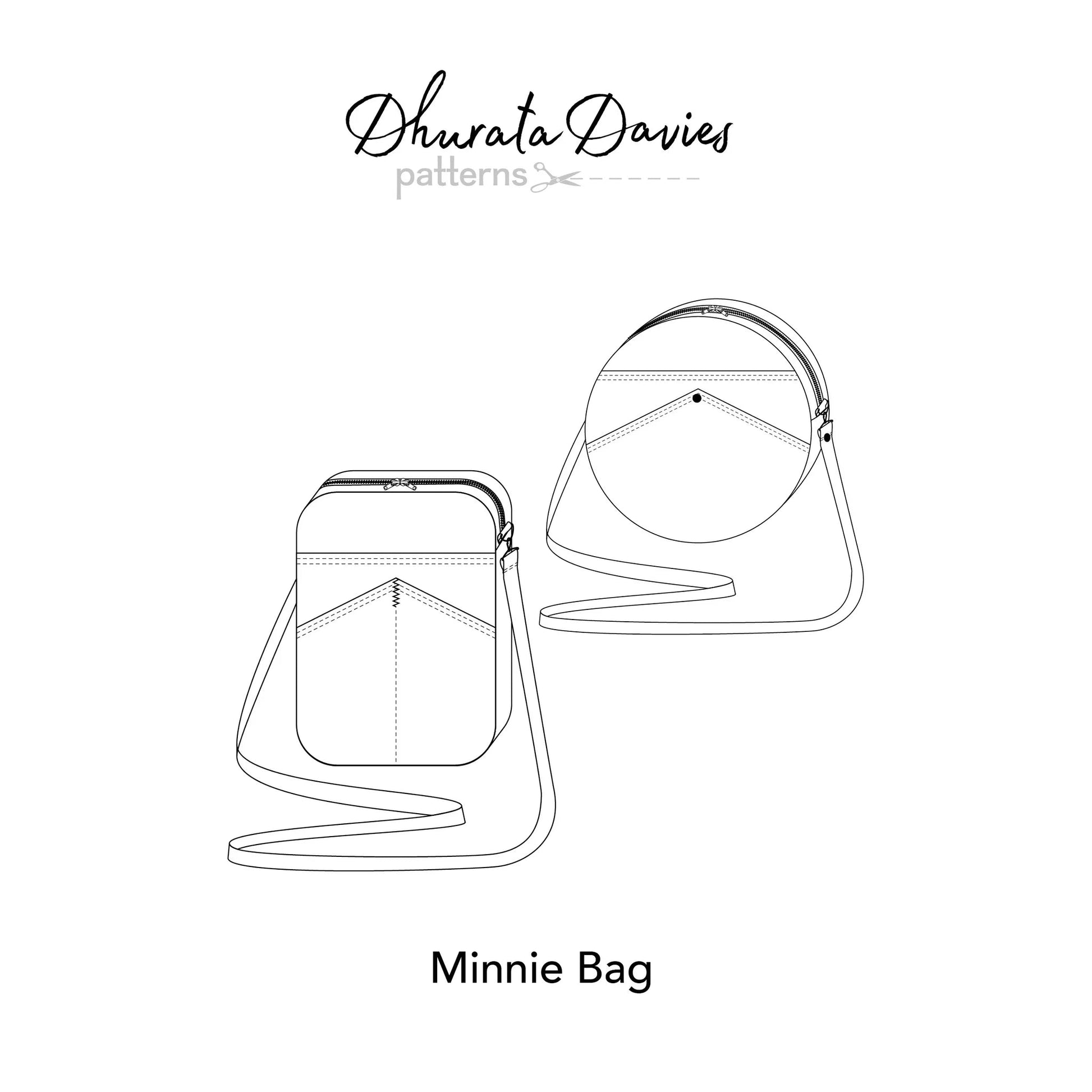 Minnie Bag Sewing Pattern - Dhurata Davies - Simplifi Fabric