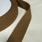 30mm Webbing - Mocha Brown - Japanese Import  (sold per meter)