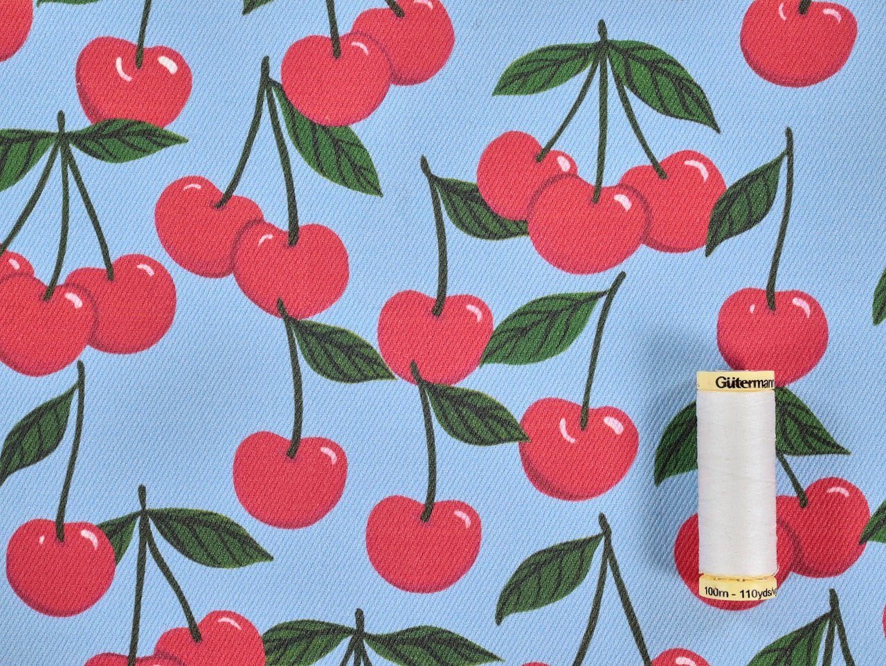 Mon Cheri Denim - Blue - Oeko - Tex 100 - Fabric Godmother - Simplifi Fabric