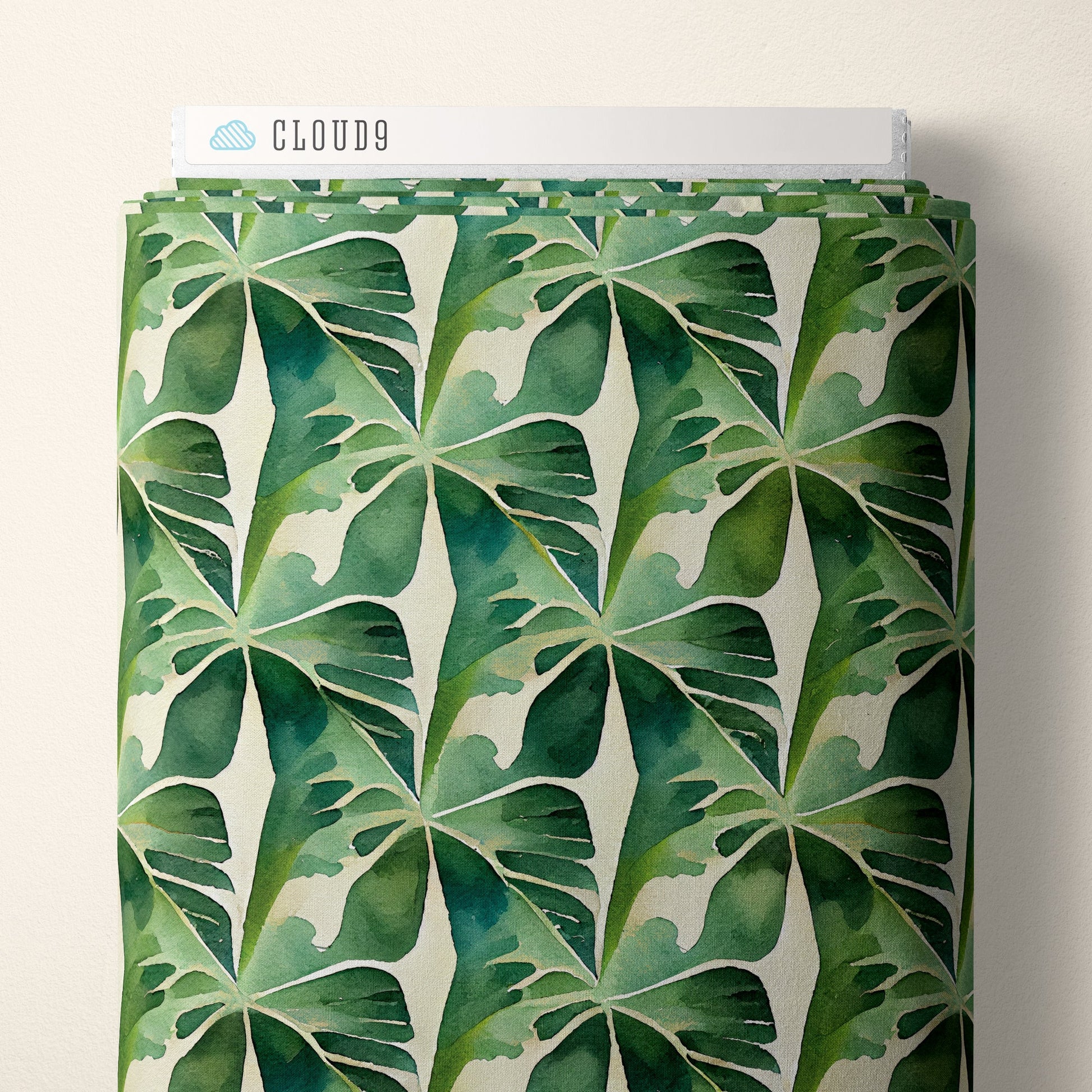 Monstera - Bali Dreams - Penn Gray Designs - Cloud 9 Fabrics - Poplin - Simplifi Fabric