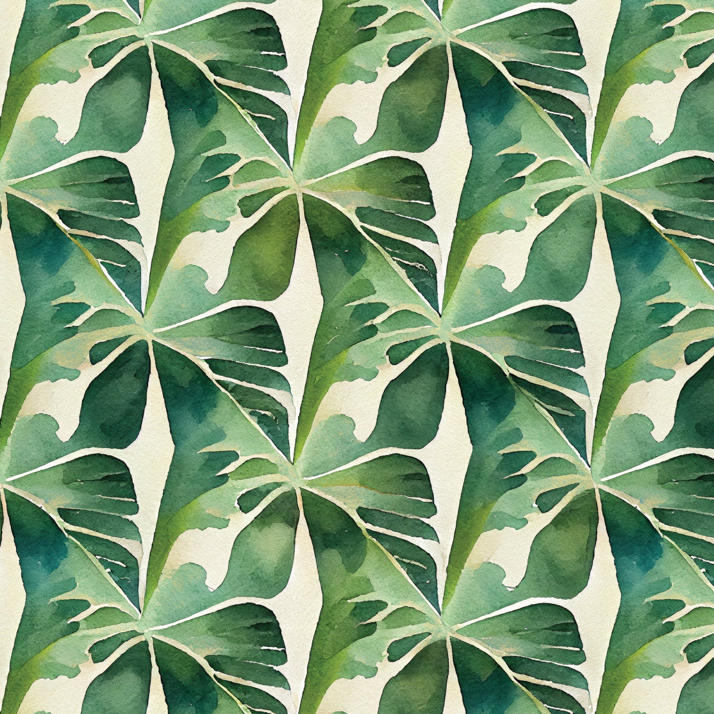 Monstera - Bali Dreams - Penn Gray Designs - Cloud 9 Fabrics - Poplin - Simplifi Fabric