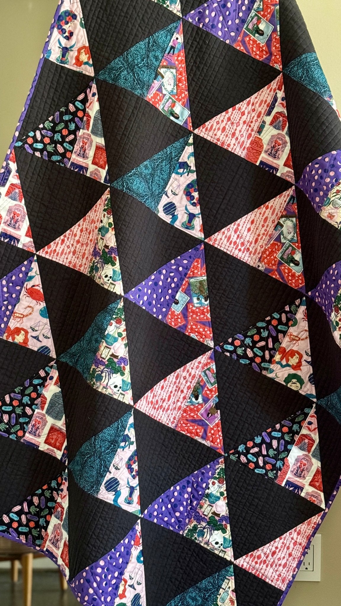 Moon Phases - Secret Of The Oracle - Tara Reed - Cloud 9 Fabrics - Poplin - Simplifi Fabric