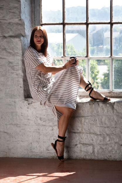 Moon Pocket Maxi - Paper Sewing Pattern - Sew Different - Simplifi Fabric