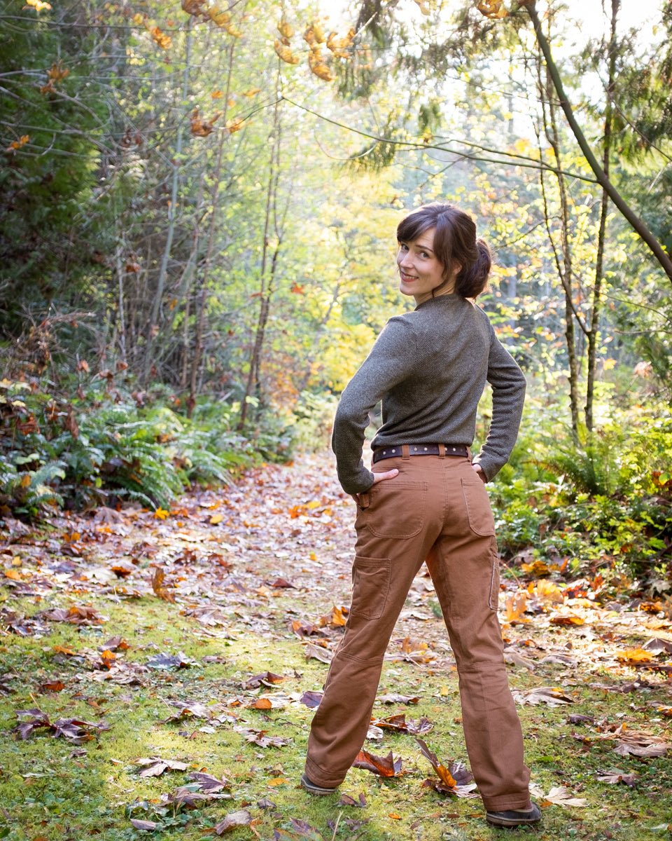 Morden Work Pants Womens PDF Sewing Pattern - Thread Theory - Simplifi Fabric