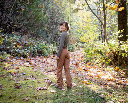 Morden Work Pants Womens PDF Sewing Pattern - Thread Theory - Simplifi Fabric