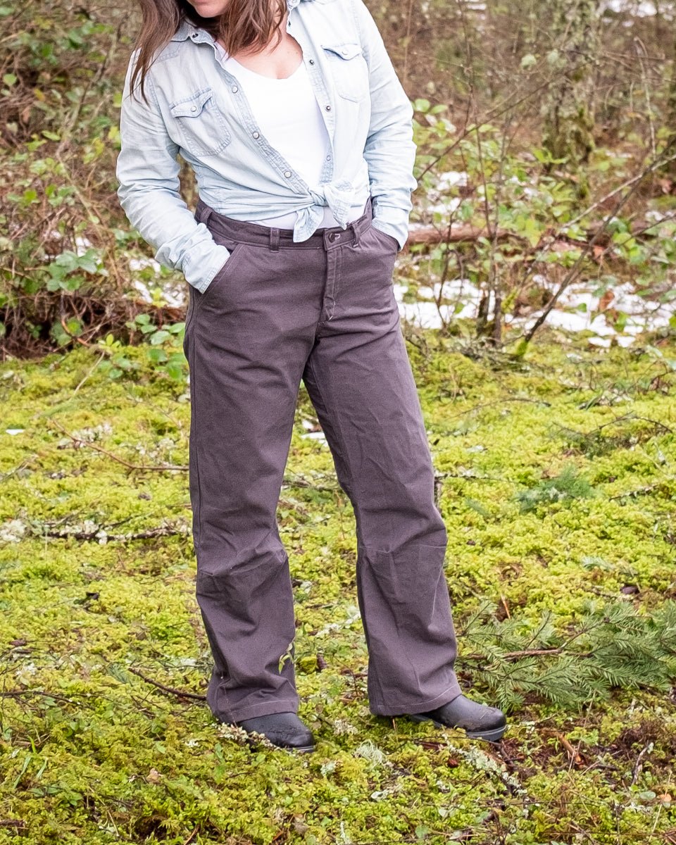 Morden Work Pants Womens PDF Sewing Pattern - Thread Theory - Simplifi Fabric