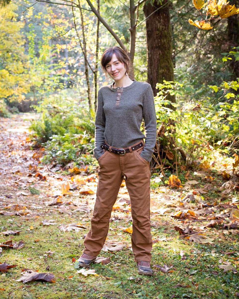 Morden Work Pants Womens PDF Sewing Pattern - Thread Theory - Simplifi Fabric