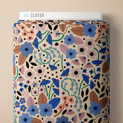 Morning Hive - Sun Seed Moon - Leah Duncan - Cloud 9 Fabrics - Batiste - Simplifi Fabric