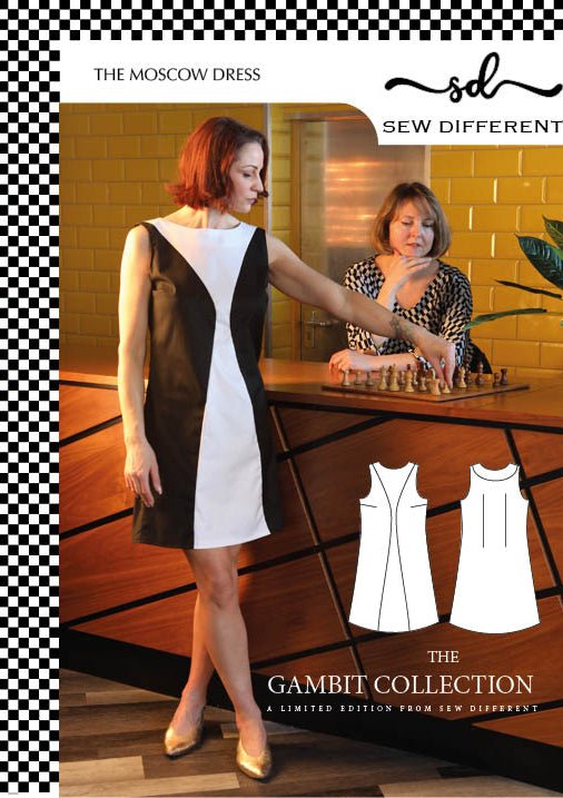 Moscow Dress - Paper Sewing Pattern - Sew Different - Simplifi Fabric