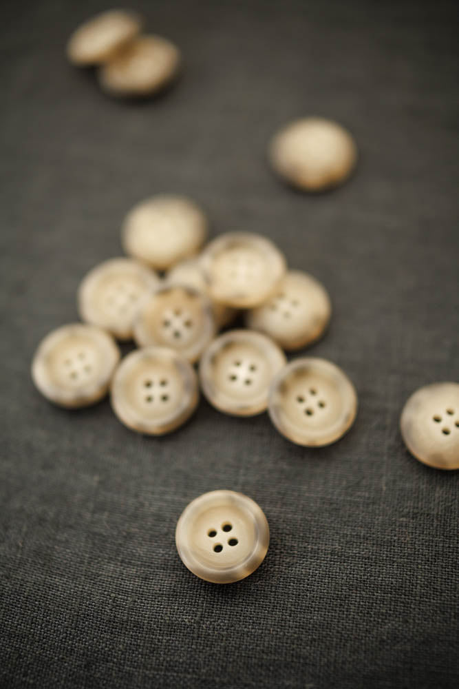 Mottled Recycled Paper Button - Merchant & Mills - 13mm - Simplifi Fabric