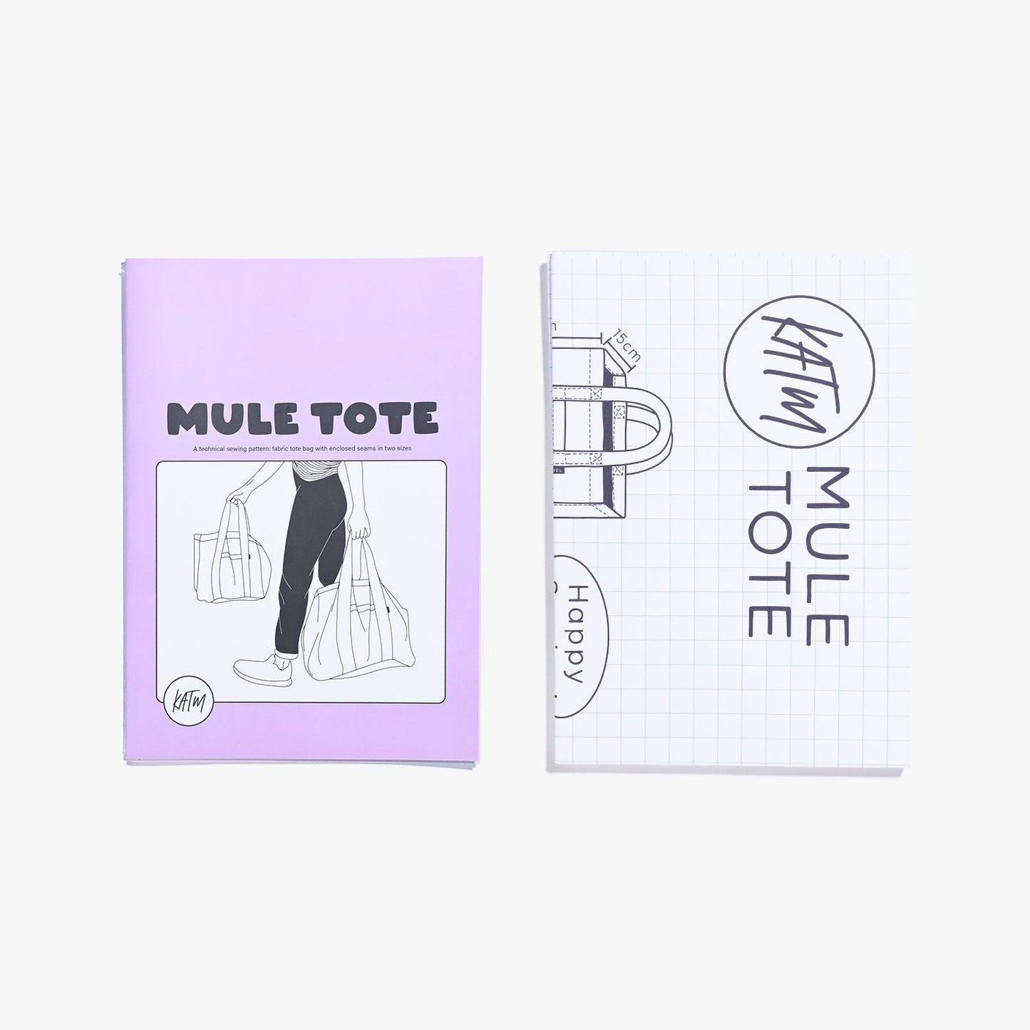 Mule Tote - Paper Sewing Pattern - Kylie And The Machine - Simplifi Fabric