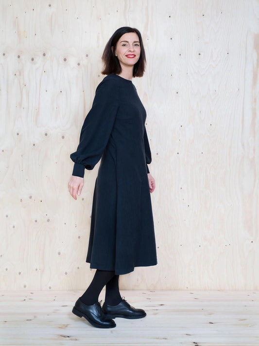 Multi - Sleeve Midi Dress Pattern - The Assembly Line - Simplifi Fabric