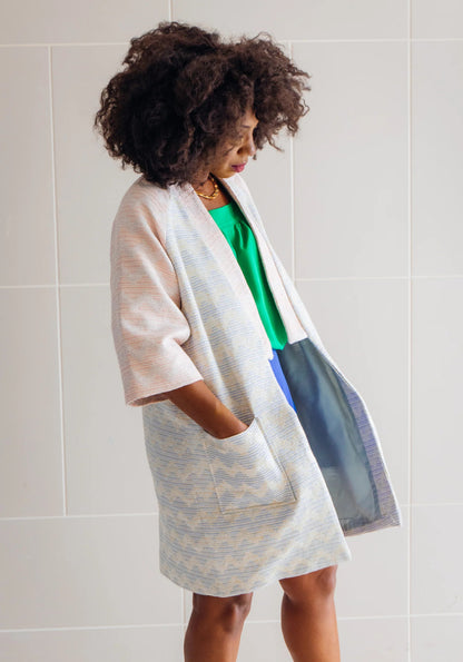 Nage Libre Jacket Paper Sewing Pattern - Maison Fauve - Simplifi Fabric