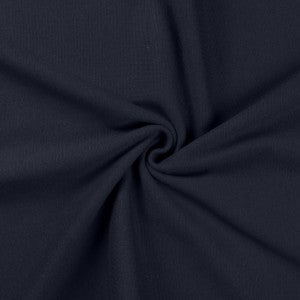 Navy - European Import - Oeko - Tex® - 1/1 Ribbed Cuff - Simplifi Fabric