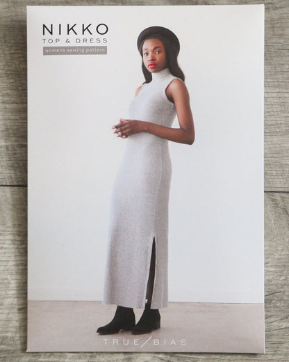 Nikko Top & Dress Sewing Pattern - True Bias - Simplifi Fabric