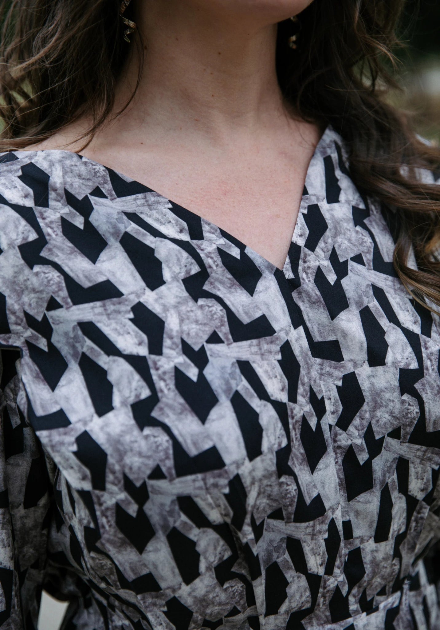 Notte Dress Paper Sewing Pattern - Maison Fauve - Simplifi Fabric