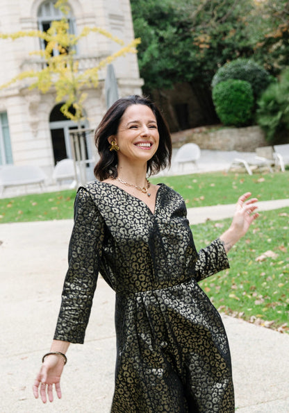 Notte Dress Paper Sewing Pattern - Maison Fauve - Simplifi Fabric