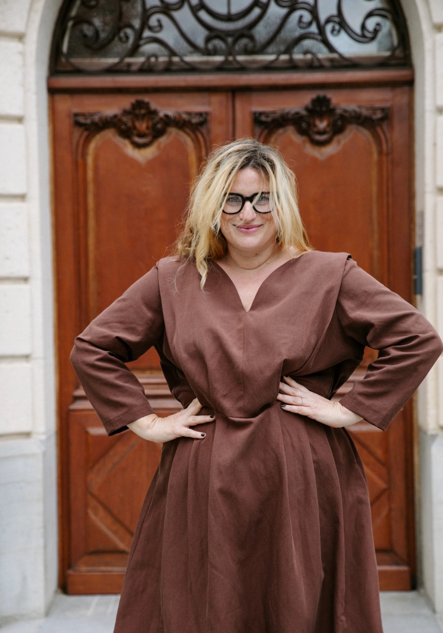 Notte Dress Paper Sewing Pattern - Maison Fauve - Simplifi Fabric