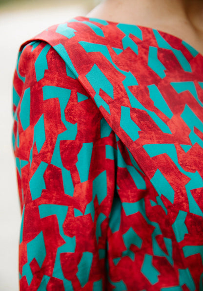 Notte Dress Paper Sewing Pattern - Maison Fauve - Simplifi Fabric