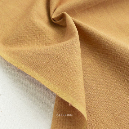Ochre - Watercolor Wovens - Fableism Supply Co. - Simplifi Fabric