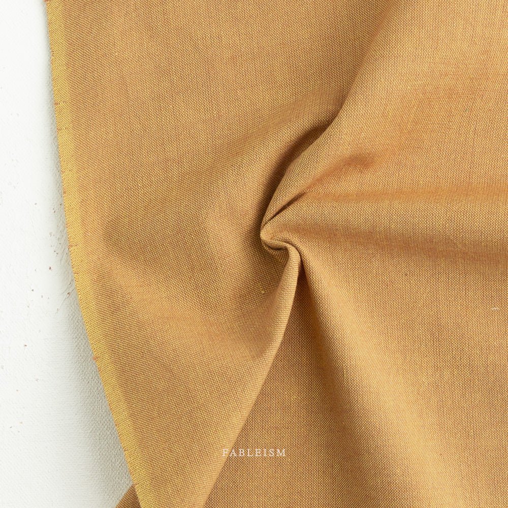 Ochre - Watercolor Wovens - Fableism Supply Co. - Simplifi Fabric