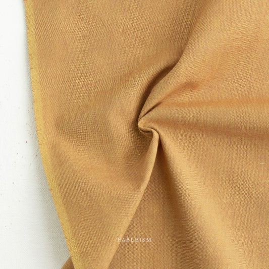 Ochre - Watercolor Wovens - Fableism Supply Co. - Simplifi Fabric
