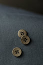 Olive - Speckles Recycled Button - Merchant & Mills - 18mm - Simplifi Fabric