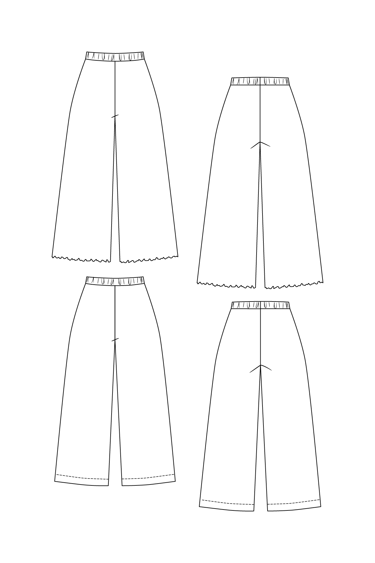 Olo Cozy Pants - PDF Pattern - Named Clothing - Simplifi Fabric