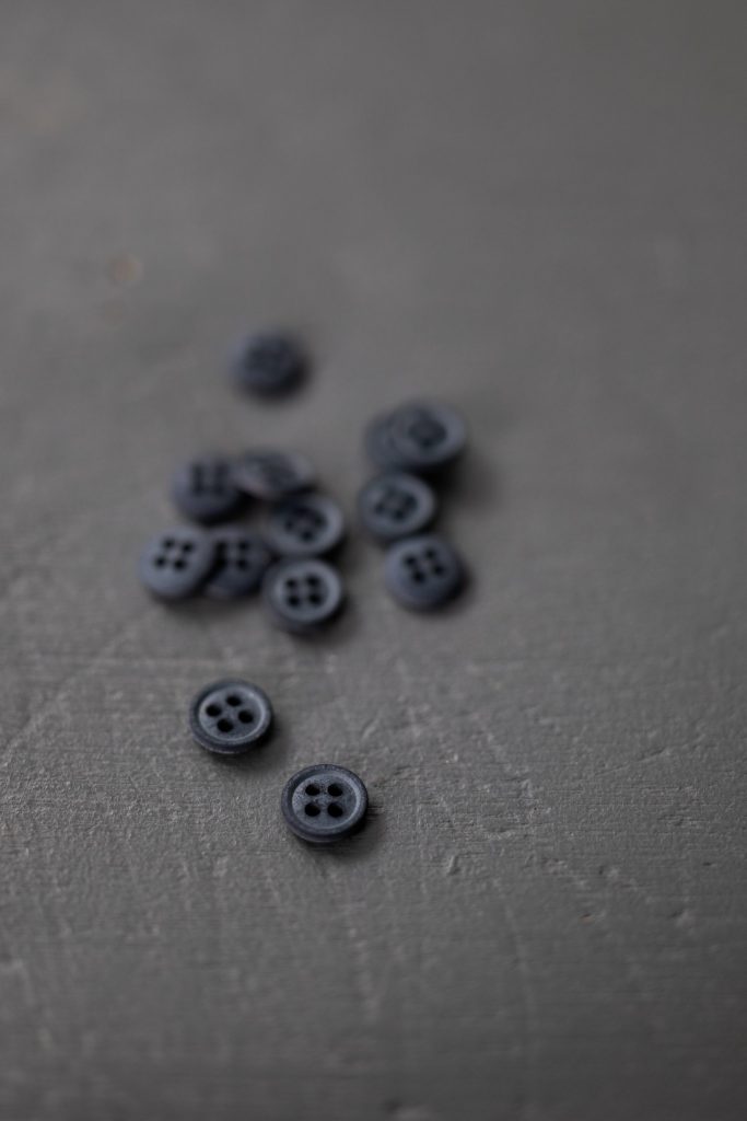 Organic Cotton Button - Various Colors - European Import - Merchant & Mills - 11mm & 15mm - Simplifi Fabric