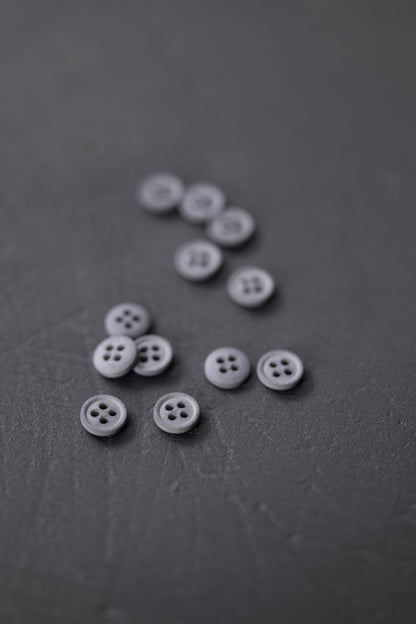 Organic Cotton Button - Various Colors - European Import - Merchant & Mills - 11mm & 15mm - Simplifi Fabric