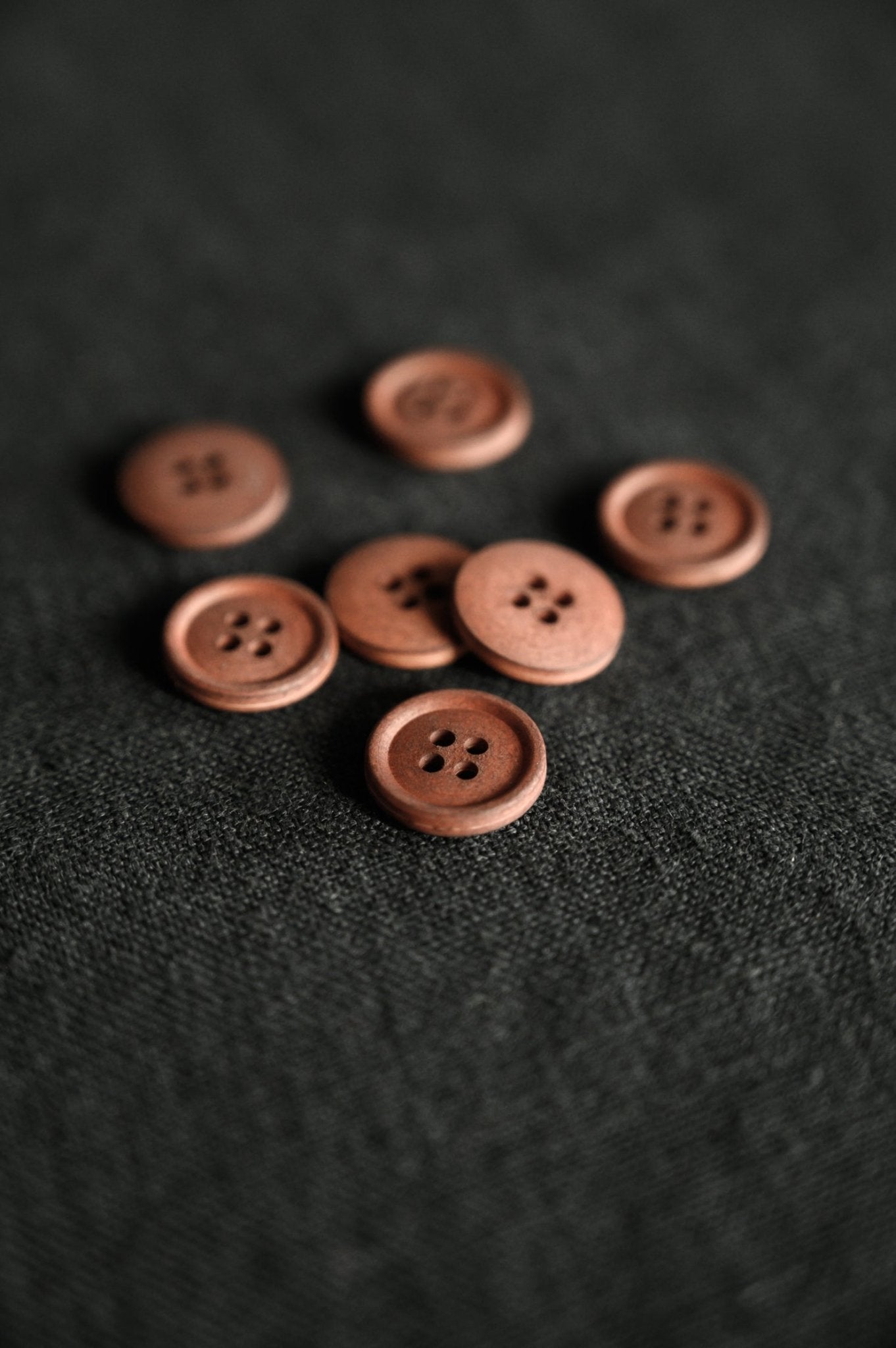 Organic Cotton Button - Various Colors - European Import - Merchant & Mills - 11mm & 15mm - Simplifi Fabric