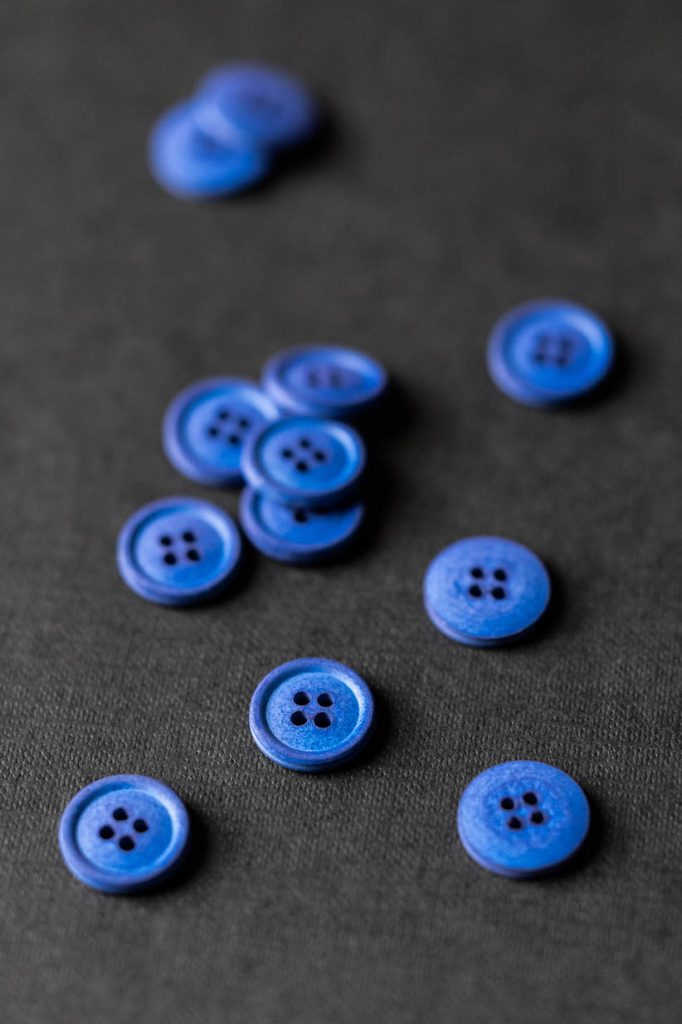 Organic Cotton Button - Various Colors - European Import - Merchant & Mills - 11mm & 15mm - Simplifi Fabric