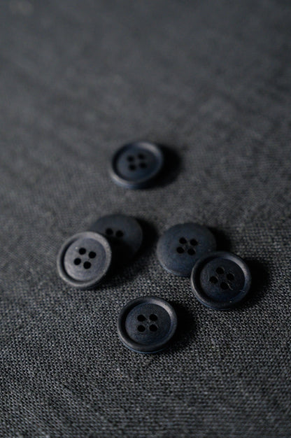 Organic Cotton Button - Various Colors - European Import - Merchant & Mills - 11mm & 15mm - Simplifi Fabric