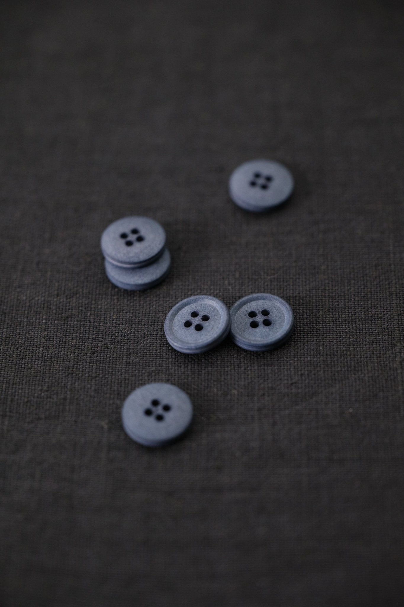 Organic Cotton Button - Various Colors - European Import - Merchant & Mills - 11mm & 15mm - Simplifi Fabric
