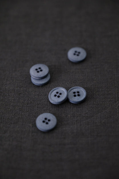 Organic Cotton Button - Various Colors - European Import - Merchant & Mills - 11mm & 15mm - Simplifi Fabric