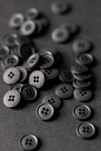 Organic Cotton Button - Various Colors - European Import - Merchant & Mills - 11mm & 15mm - Simplifi Fabric