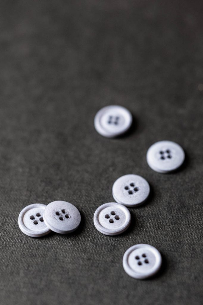 Organic Cotton Button - Various Colors - European Import - Merchant & Mills - 11mm & 15mm - Simplifi Fabric