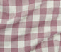 Organic Cotton Checkered - Vintage Rose - Simplifi Fabric