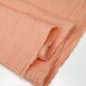 Organic Cotton Double Gauze - Apricot - Simplifi Fabric