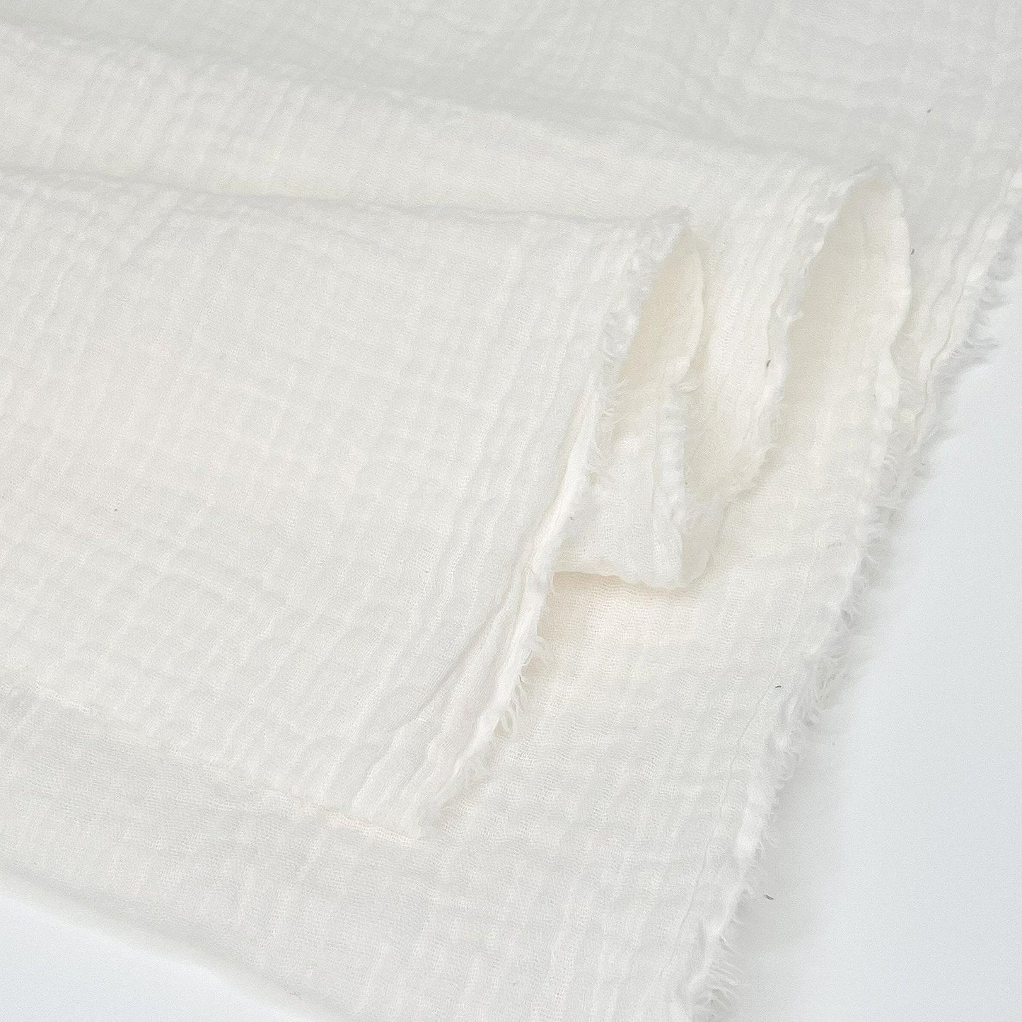 Organic Cotton Double Gauze - Ivory - Simplifi Fabric