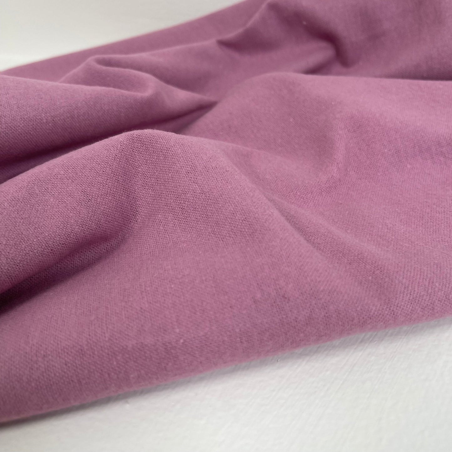 Organic Cotton Flannel 155gsm - Wild Orchid - Simplifi Fabric