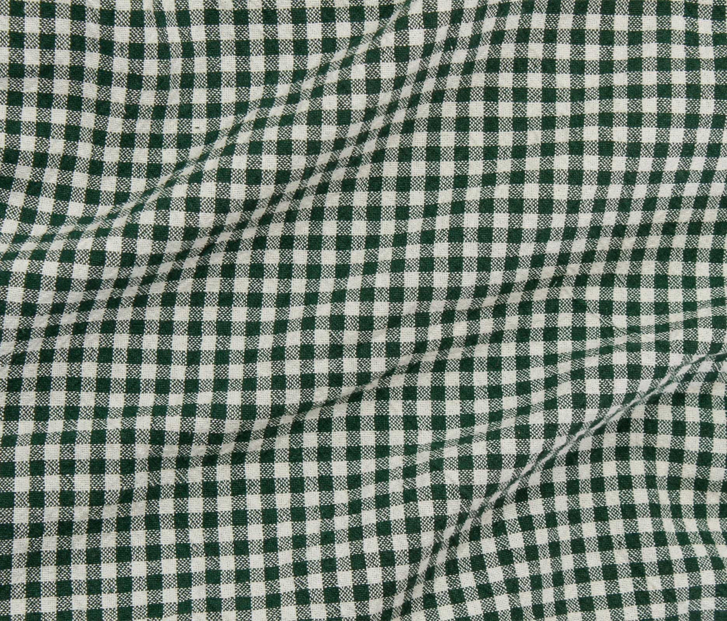 Organic Cotton Gingham - Pine - Simplifi Fabric