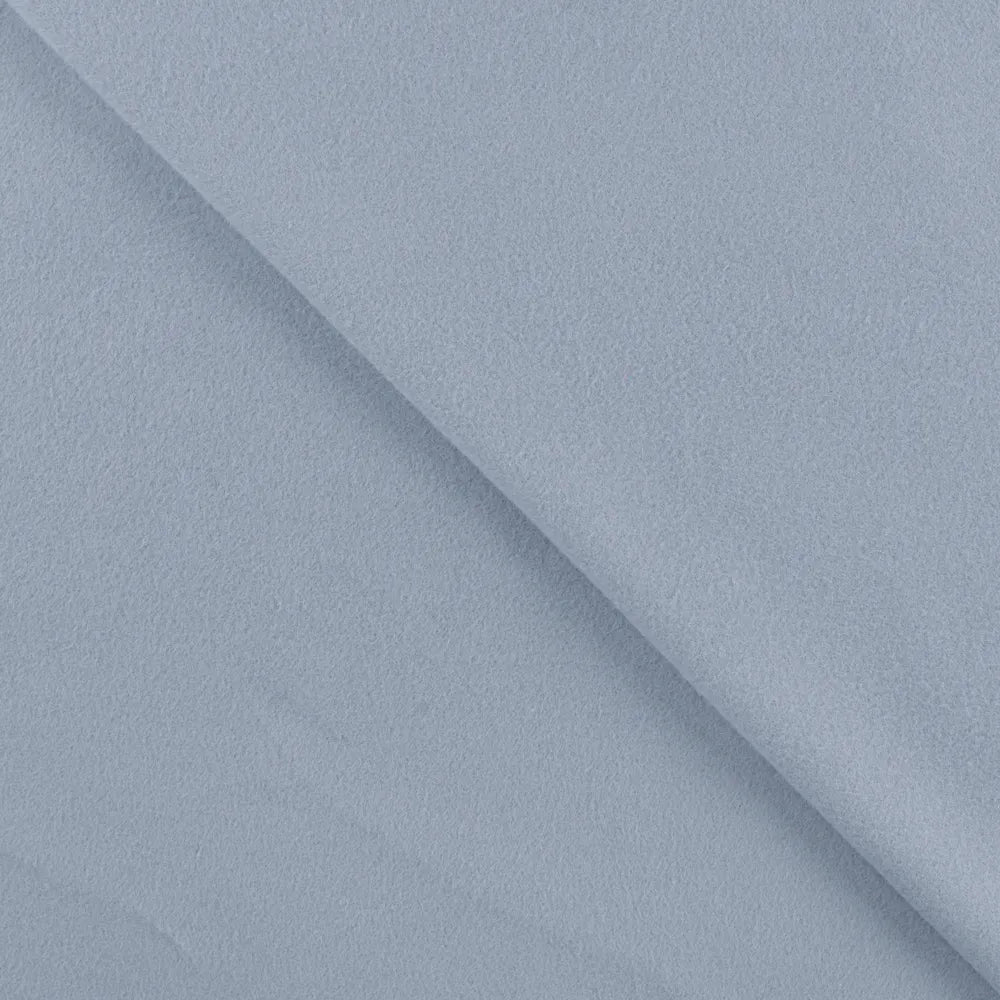 Organic Cotton Polar Fleece - European Import - Baby Blue - Simplifi Fabric