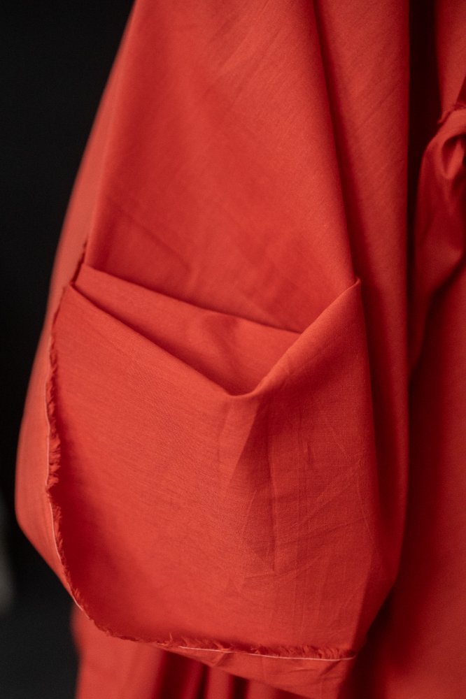 Organic Cotton Voile - Cardinal Red - Merchant & Mills - Simplifi Fabric