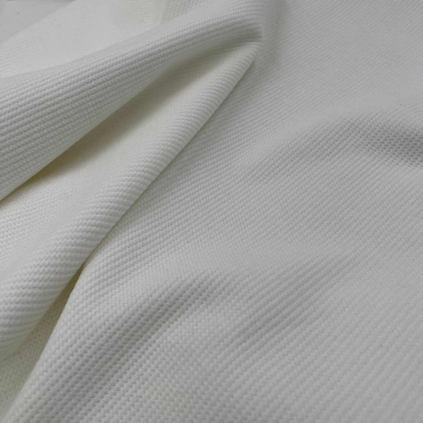 Organic Cotton Waffle / Thermal - Natural White 200 gsm - Simplifi Fabric