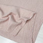 Organic Cotton Yarn Dyed Double Gauze - Stripe - Pale Pink - Simplifi Fabric