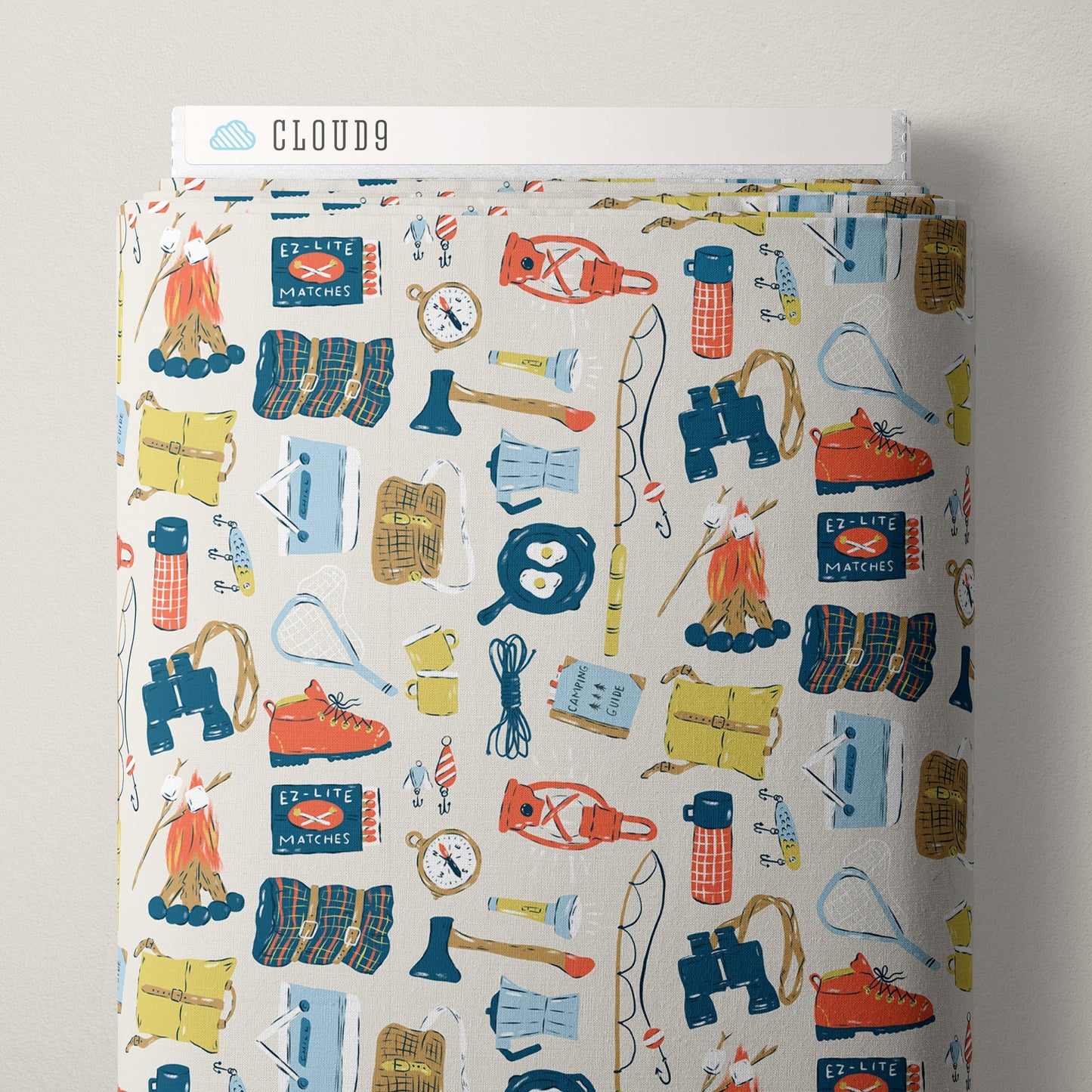 Outdoor Essentials - Camp Canine - Krissy Mast - Cloud 9 Fabrics - Poplin - Simplifi Fabric