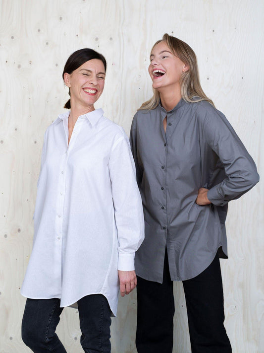 Oversized Shirt Pattern - The Assembly Line - Simplifi Fabric