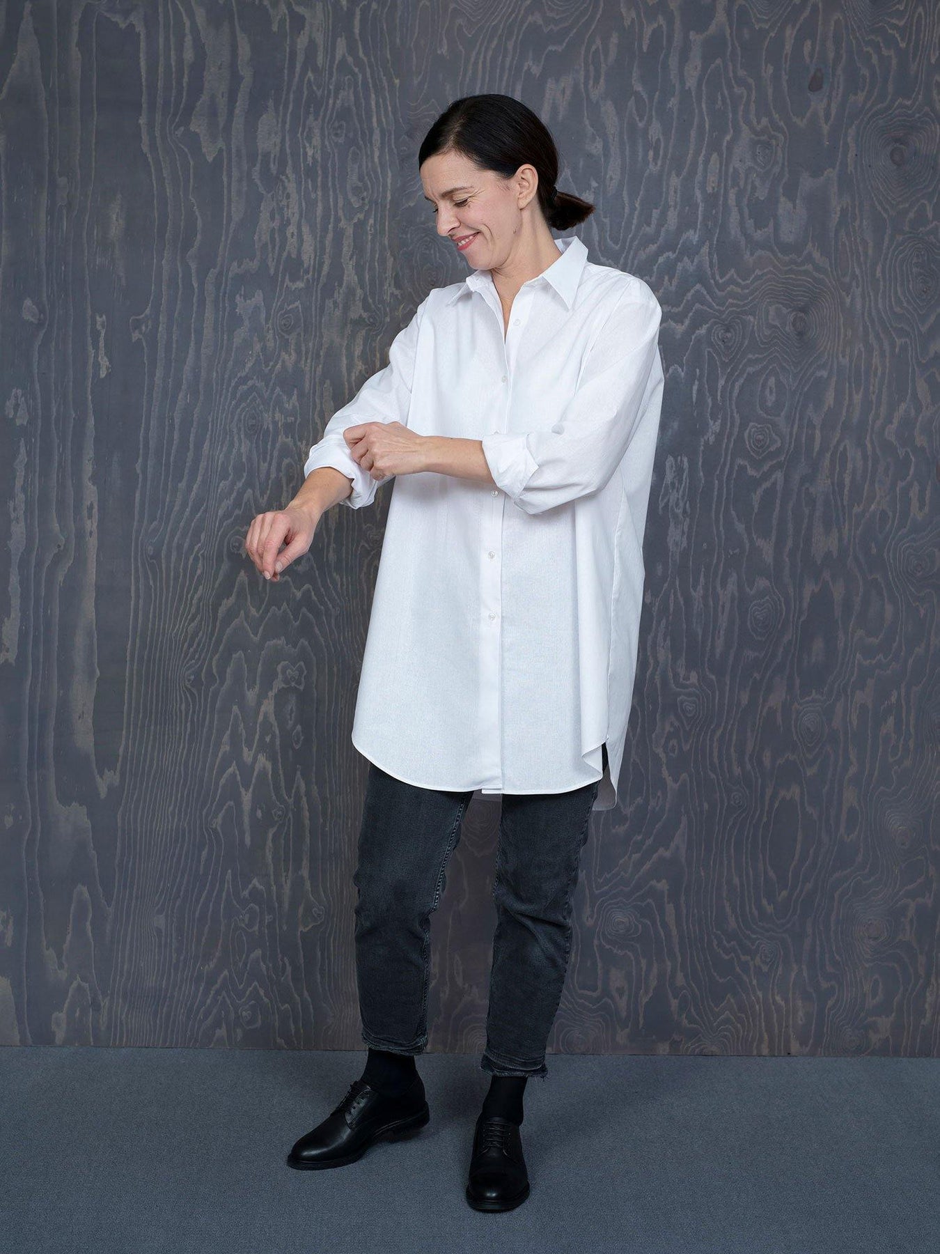 Oversized Shirt Pattern - The Assembly Line - Simplifi Fabric